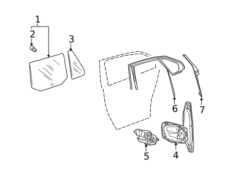 Rear Door for 2009 Volkswagen Jetta #2