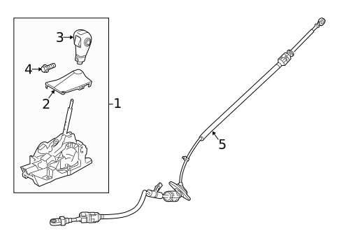 Gear Shift Control for 2019 Ford Taurus #0