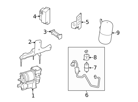 Ride Control Components for 2011 Mercedes-Benz S65 AMG #0