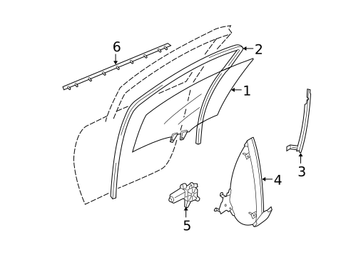 Front Door for 2004 Suzuki Forenza #2