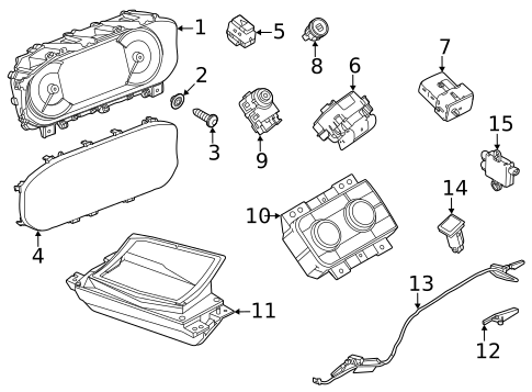 Switches for 2023 Land Rover Defender 90 #1