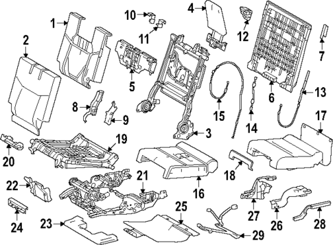Third Row Seats for 2024 Lexus GX550 #0