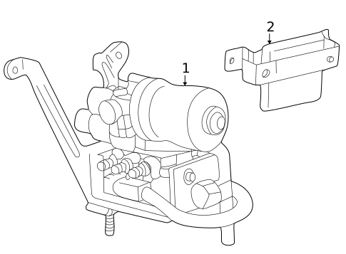 ABS Components for 2002 Ford Explorer Sport #0