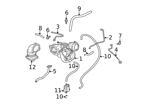 Turbocharger & Components for 2003 Volvo V40 #0
