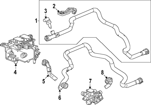 Hoses & Lines for 2024 Chevrolet Silverado EV #3