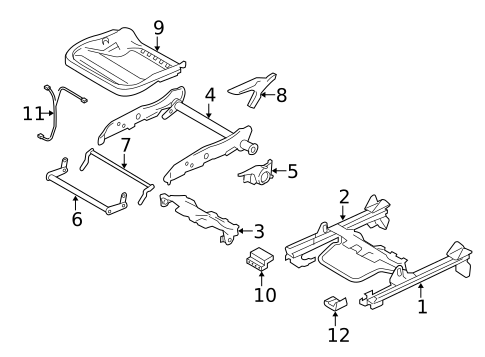 Tracks & Components for 2007 Volvo S40 #1