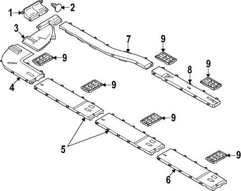 Ducts & Louver for 2024 Ford Transit-350 HD #4