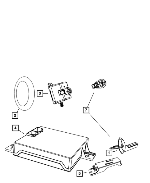 Keys, Modules and Engine Controllers for 2008 Dodge Challenger #0