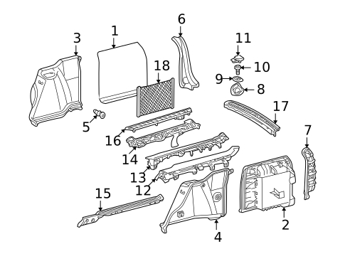 Storage Compartment for 2002 Mercedes-Benz C 320 #0