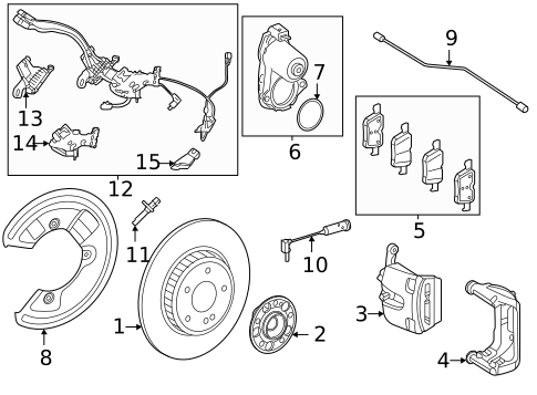 Rear Brakes for 2025 Mercedes-Benz GLC43 AMG #3
