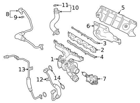 Turbocharger & Components for 2023 BMW 330i #0