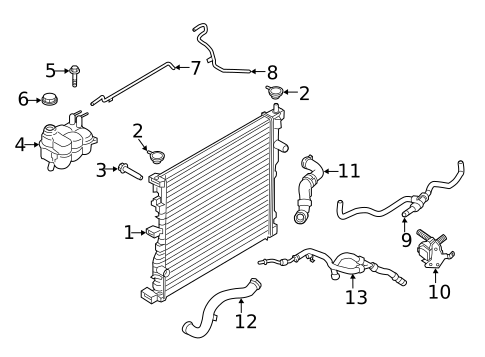 Hoses & Pipes for 2020 Ford Explorer #1