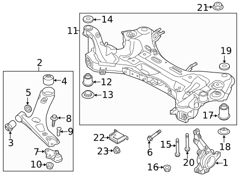 Suspension Components for 2015 Kia Sportage #0