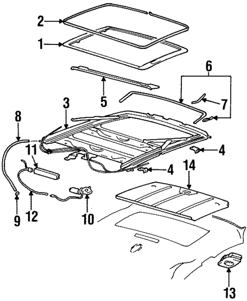 Sunroof for 2002 Oldsmobile Intrigue #0