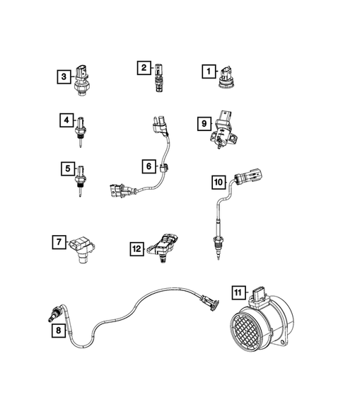 Sensors for 2019 Ram 1500 Classic #0