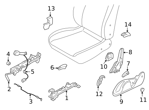 Tracks & Components for 2003 Subaru Impreza #0