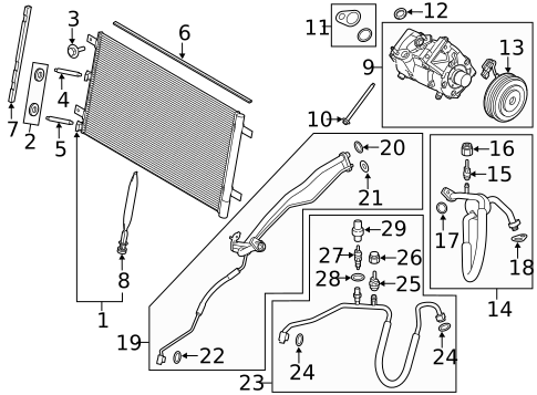 Switches, Solenoids & Actuators for 2018 Ford F-150 #1