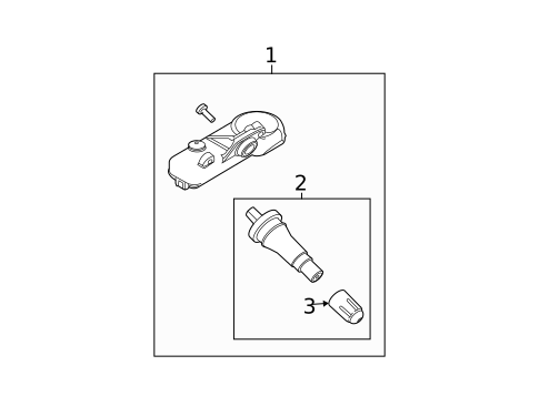 Tire Pressure Monitor Components for 2010 Ford F-150 #0