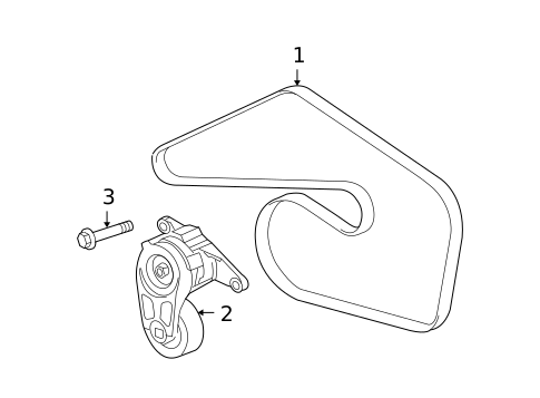Belts & Pulleys for 2014 Chevrolet Camaro #0