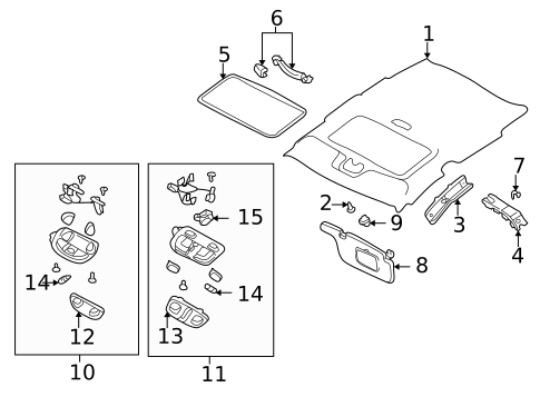 Sunroof for 2000 Subaru Legacy #0