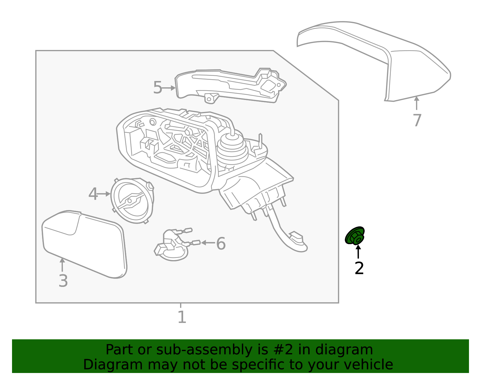 S442 Tail Lamp Assembly Nut W710771-S442 | Jack Demmer Ford Parts