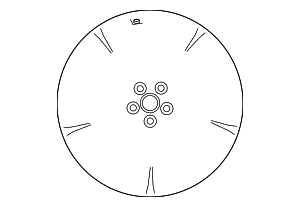 52906T6200 - : Wheel, Alloy for Genesis: GV80 Image