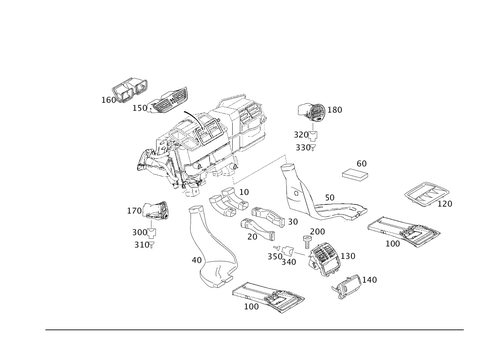 Air Ducting for 2007 Mercedes-Benz CLS63 AMG #0