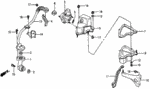18102PE1662 - Engine: GASKET, AIR SUCTION PIPE for Honda Image image