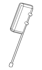 7393060050 - : Rear Seat Air Bag for Lexus: LX600, LX700h Image