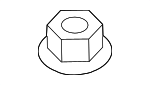 33326760668 - Suspension: Suspension Control Arm Nut for BMW Image image