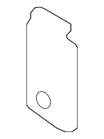 BDP780020 - Body: Upper Hinge Plate for Land Rover: LR3, LR4, Range Rover Sport Image