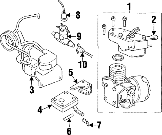 22175323 - : Compressor for Cadillac: Catera Image