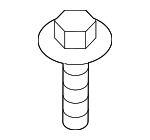 1140806141 - Body: Fender Bolt for Kia: Borrego, Cadenza, Carnival, EV6, EV9, Forte, Forte Koup, Forte5, K4, K5, K900, Niro, Niro EV, Optima, Rio, Sedona, Sorento, Soul, Soul EV, Sportage, Stinger, Telluride Image