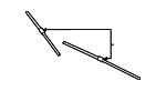 61615A0B571 - Wiper &amp; Washer: Wiper Blade for BMW Image