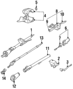 4895013E00 - : Boot for Nissan: Stanza Image