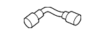 17129885554 - Cooling System: Return Hose for BMW Image