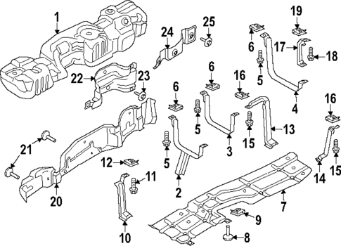 Fuel System Components for 2024 Ford F-350 Super Duty #4