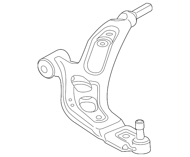 31126879843 - 2016-2024 BMW Control Arm (31-12-6-879-843