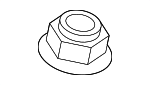 33306787062 - Steering: Outer Tie Rod Lock Nut for Mini Image image