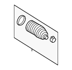 32105A48471 - Steering: Boot Kit for Mini Image image