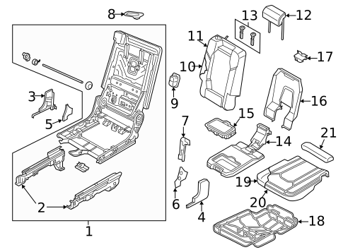 Second Row Seats for 2024 Audi SQ7 #0