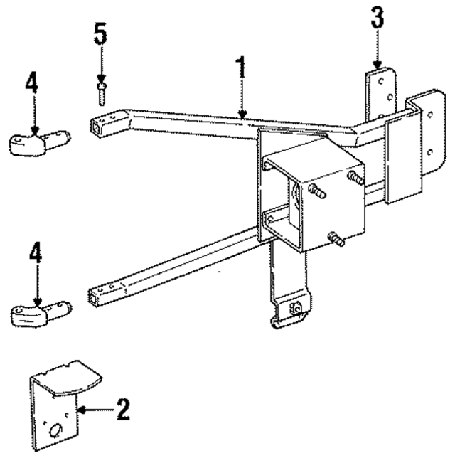 55020098 - Body: Carrier for Mopar Image