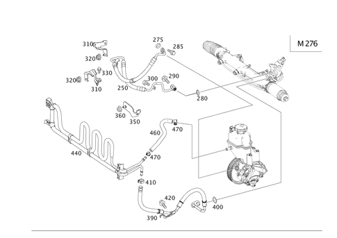 Gasoline Vehicle Wiring for 2008 Mercedes-Benz C350 #0