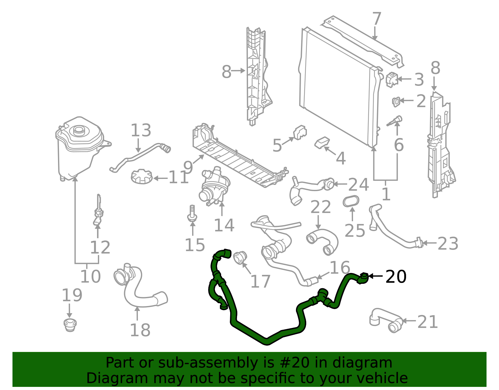 2008-2014 BMW Inlet Hose 17127576371 | OEM Parts Online