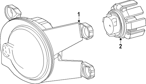 Fog Lamps for 2024 Toyota Land Cruiser #0