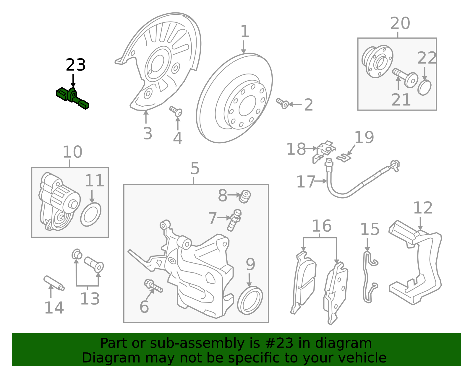 2019-2025 Volkswagen ABS Sensor WHT-007-147-B | OEM Parts Online
