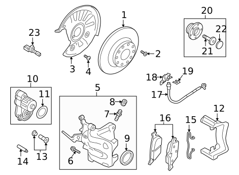 Disc Pads & Brake Shoes for 2025 Volkswagen Jetta #0