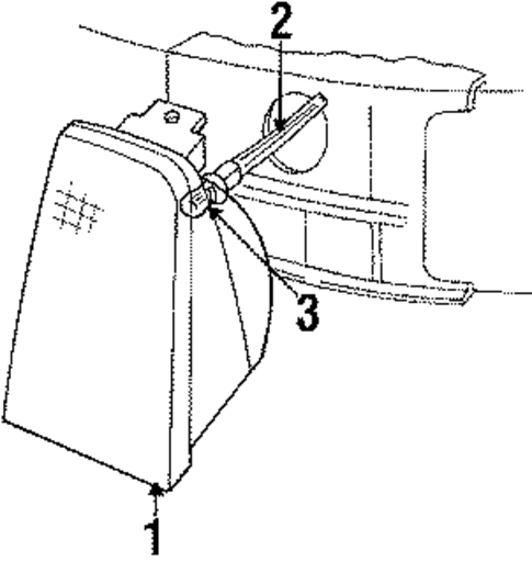 Park Lamps for 1986 Ford Mustang #0