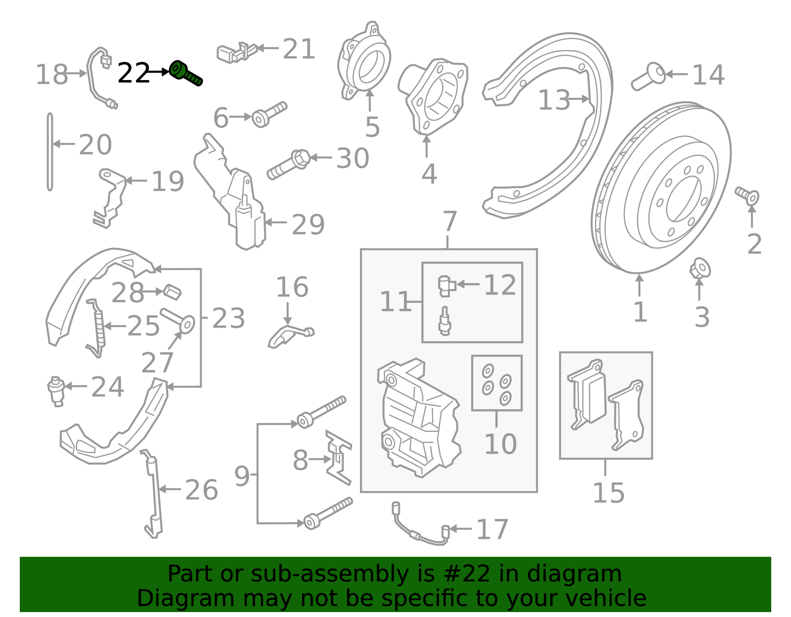 2011-2026 Porsche ABS Sensor Bolt N-014-740-11 | Parts