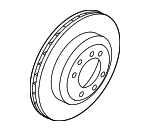 9Y0615601R - Brakes: Rotor for Porsche: Cayenne, Panamera, Taycan Image